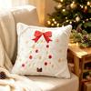 Santa Claus Throw Cushion Case Christmas Tree Xmas Tree Pillowslip  Living Room Sofa