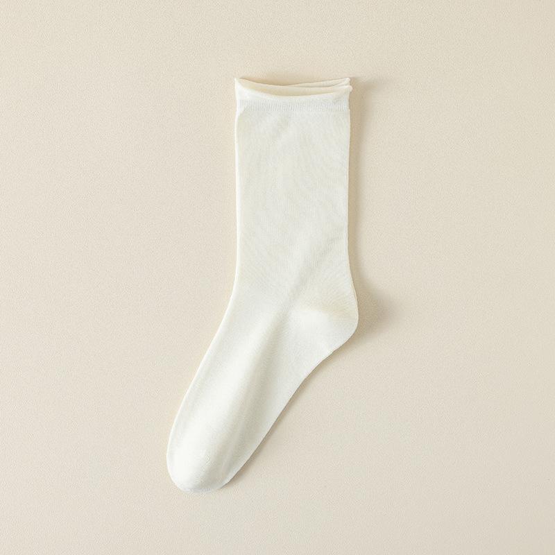Mulberry Silk Stockings, Children's Mid-calf Stockings, Summer Thin Pile Stockings, Boneless Summer Anti-odor Long Calf Stockings