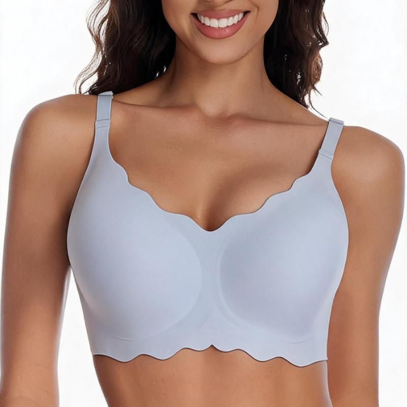 Nahtloser kabelloser Tank-Sport-BH für Damen, europäische Größe, weiche Gelee-Passform, Komfort, tägliche Intimwäsche