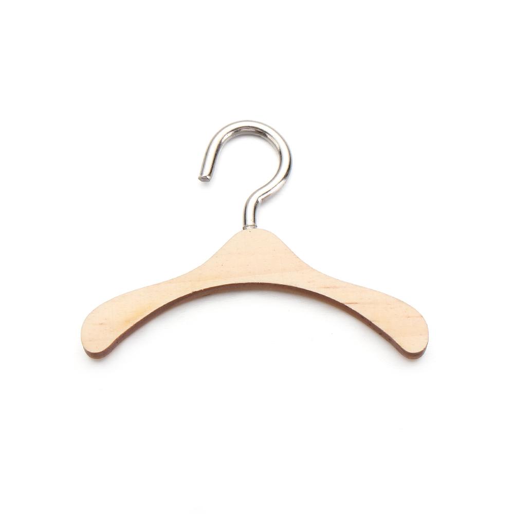 Zubehör Kleidung für Puppen Kleiderorganizer Holz-Kleiderständer Kleiderbügel Schalhalter