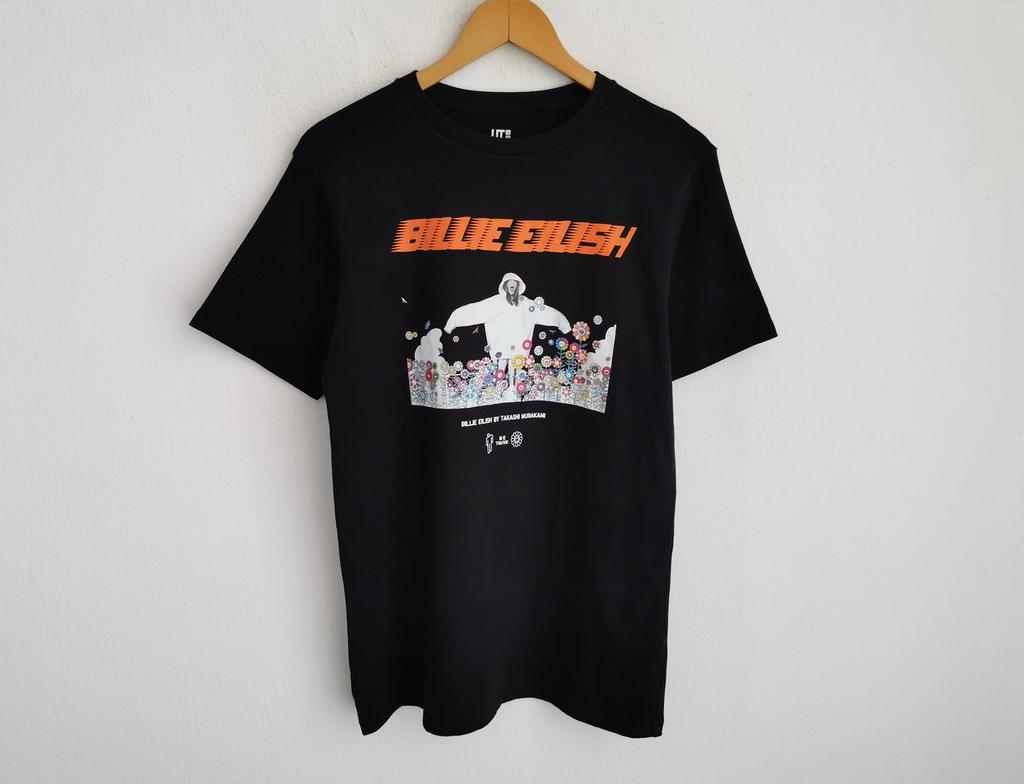 Billie Eilish American Singer Mens Tshirt 2025 Summer Mens Womens Cotton Tshirt Mens Clothing Street Wear Y2K Clothing