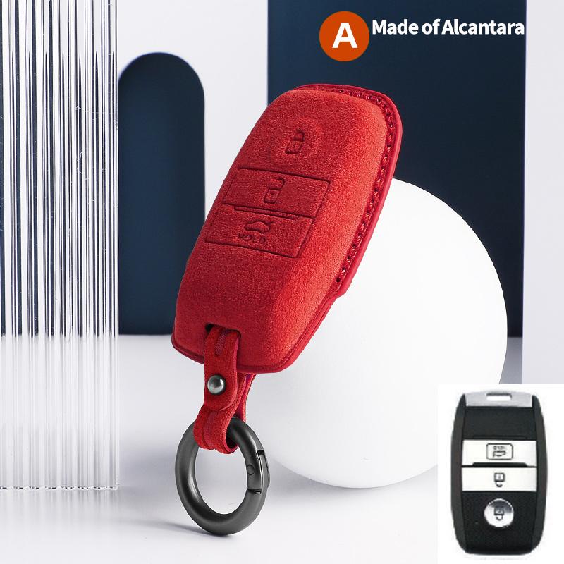 

Interior Mouldings For Kia Rio Picanto QL Sportage Ceed Cerato Forte GT Stinger Sorento Optima K2 K3 K4 K5 Car Key Case Suede Ke