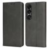 For Sony Xperia 1 VII Case PU Leather Calf Textured Magnetic Closing Smart Phone Cover