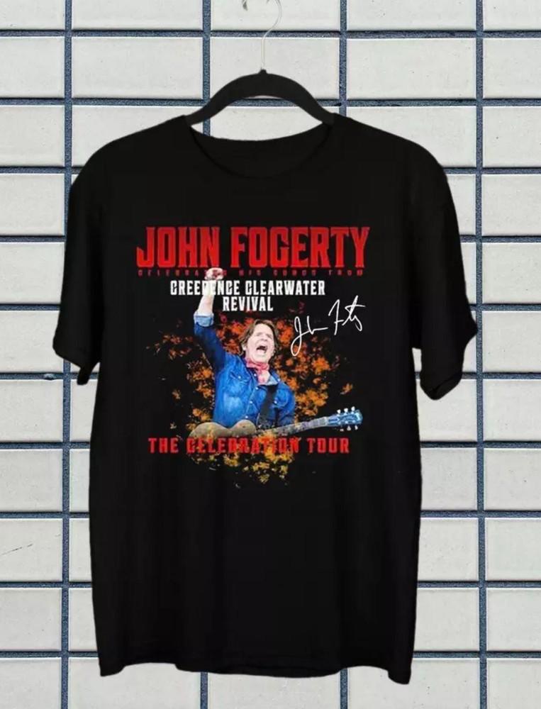 John Fogerty Creedence Clearwater Revival 2024 Tour S to 5XL T-shirt Unisex T-Shirt XL