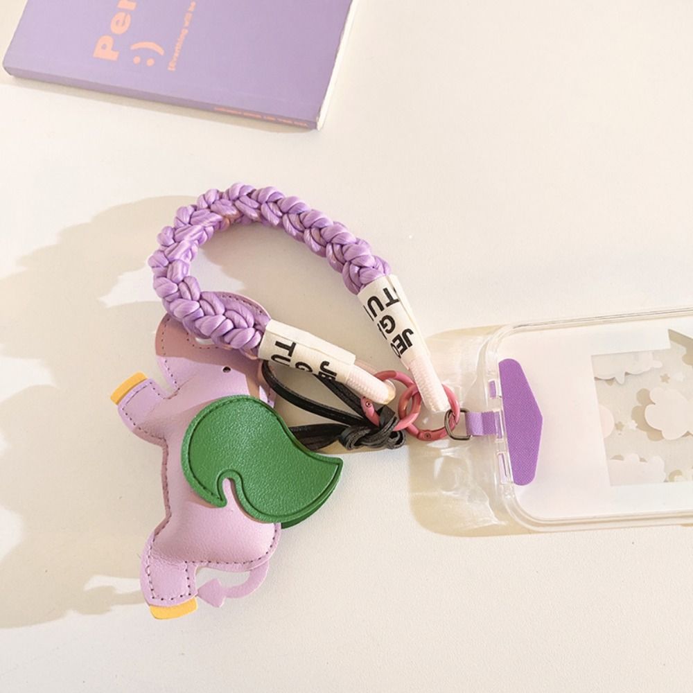 Animal Pendant Elephant Keychain Flying Wings Key Chain Holder Keyring Accessories Car Accessories