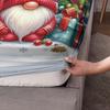 3-teiliges Frohe Weihnachten Kobold-Druck kernloses Bettlaken-Set, mehrere Größen weiche Bettdecken Schlafzimmer Bettwäsche Dekorationen