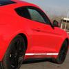 Ford Mustang Racing Stripes & Side Skirt Stickers for Car Modification