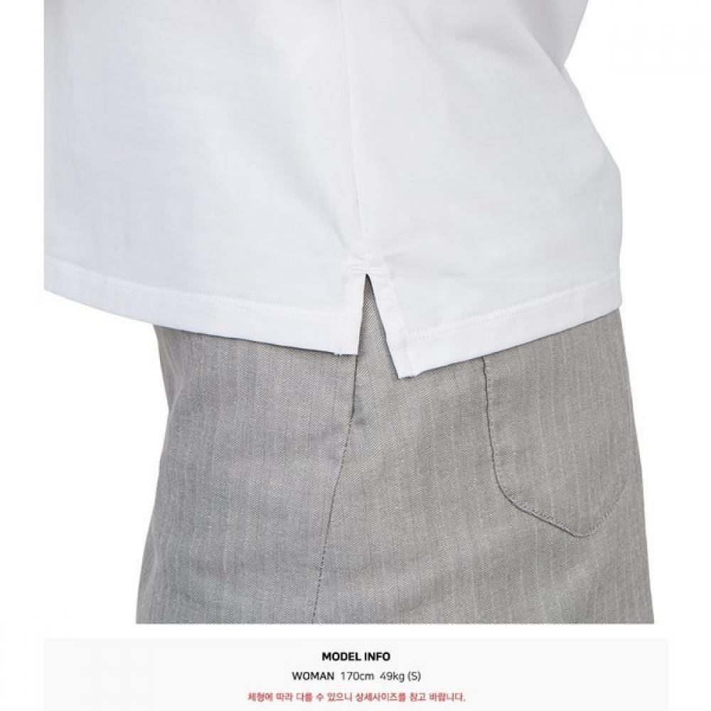 Zipore Golfwear Damen S Kragen Ärmelloses T-Shirt g4lS23k860d Sno