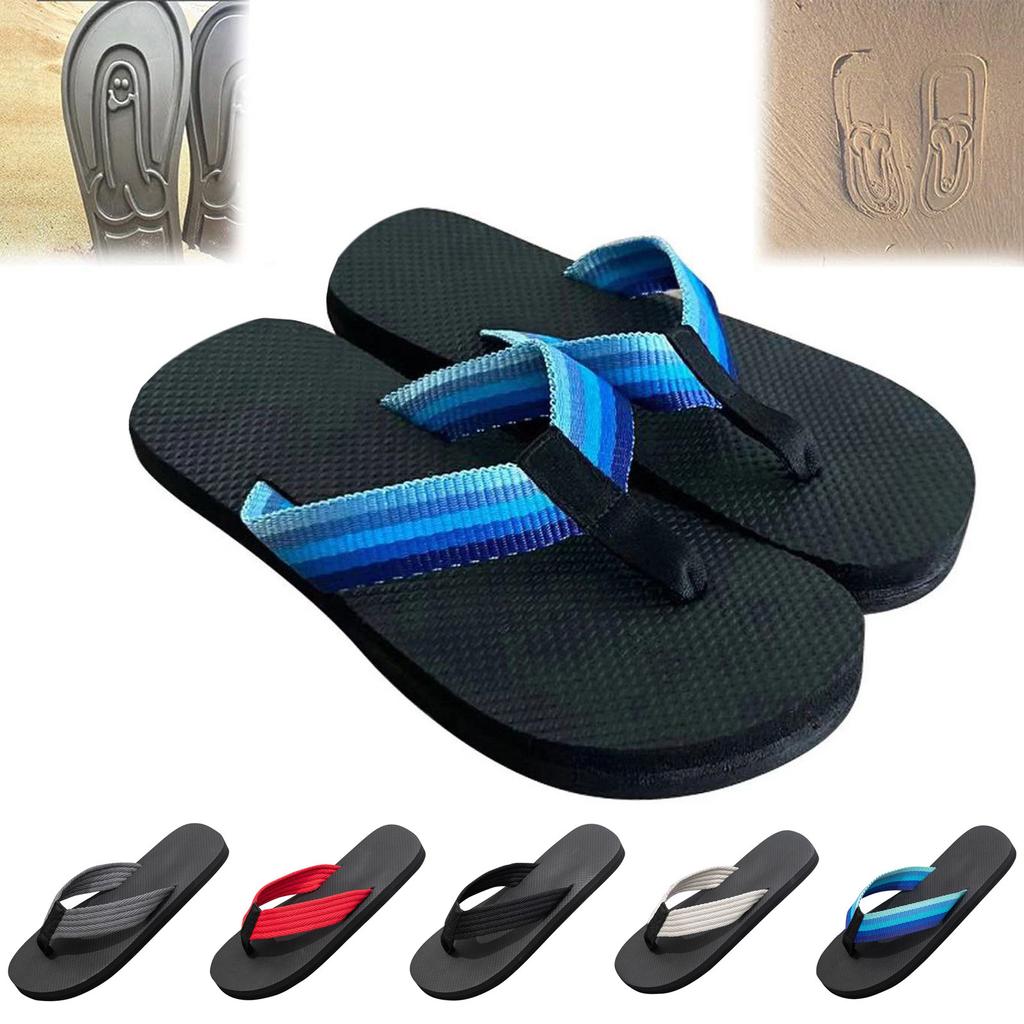 Hidden Bottom Pattern Slippers Interesting Slippers Comfortable Outdoor Beach Shoes Slippers