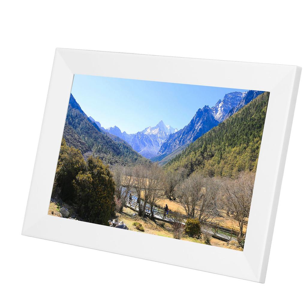 Digital Photo Frame 10.1 Inch Touch Screen Support APP Sharing WiFi Electronic Picture Frame with