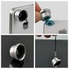 Universal 3-in-1 Magnetisches Objektiv Inklusive Fisheye + Weitwinkelobjektiv + Makro + 2 Tragebänder Für iPhone iPad Samsung HTC Smartphone