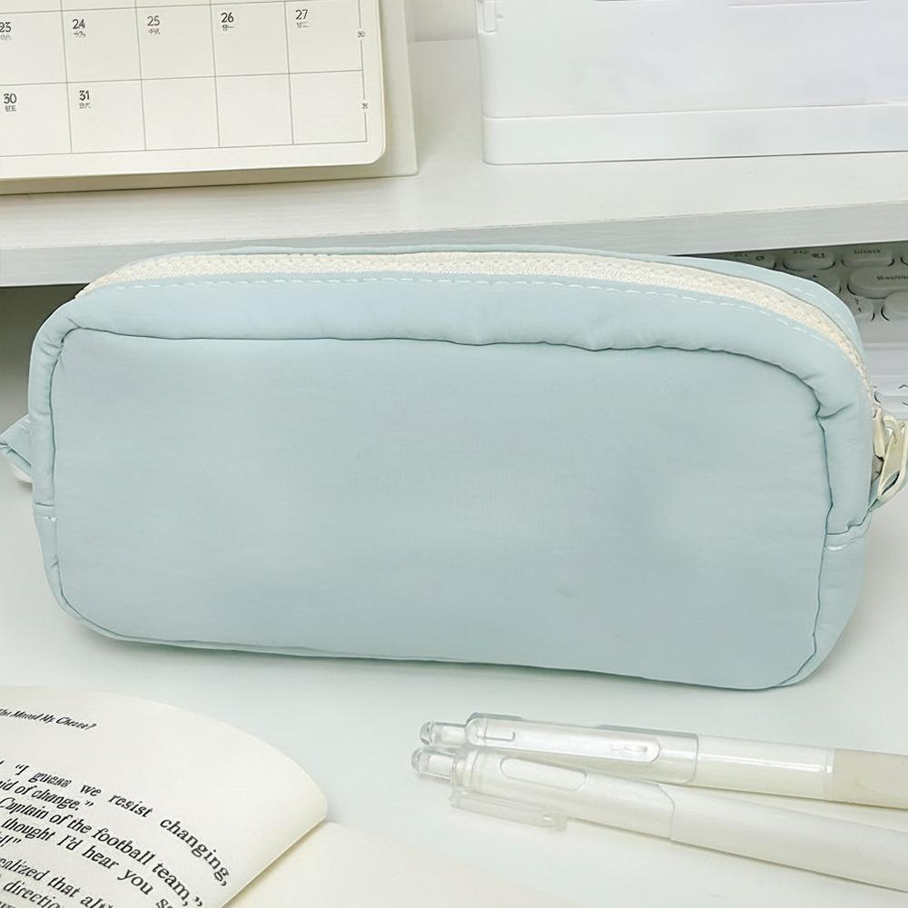 Large Capacity Pen Bag Zipper Design Stationery Bag High Quality Pencil Case  School Office