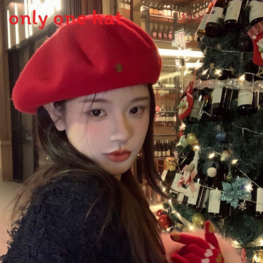 Wool Beret Hat For Women Autumn Winter Warm Fashion Casual Stylish Office Girl
