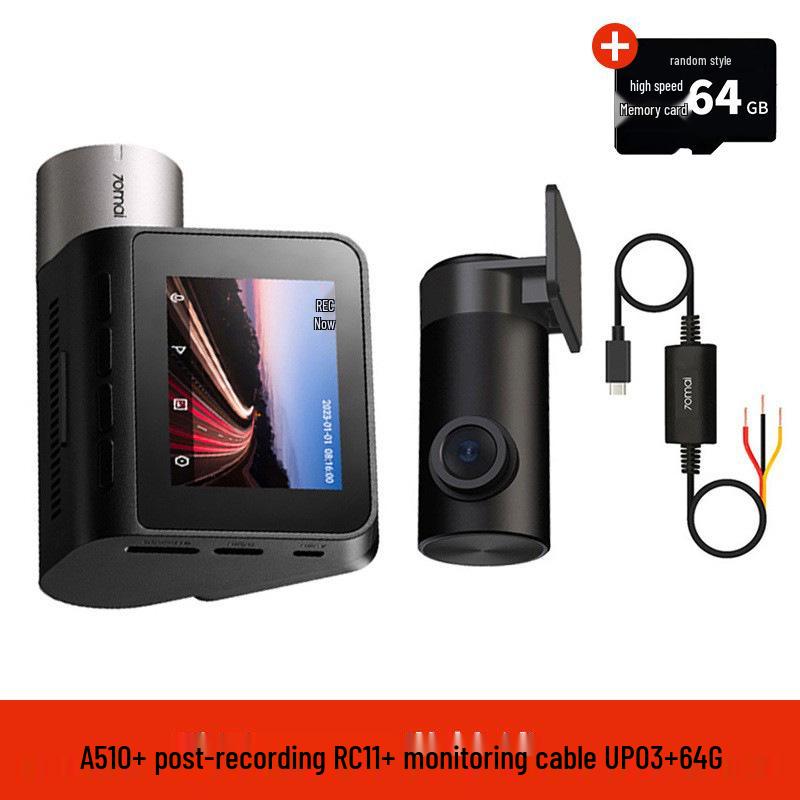 70mai A510 2024 Dash Cam with 24-Hour Parking Monitoring.