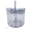 Solar Powered Pet Water Fountain 2L USB Powered Automatic Cat Dog Drinking Fountain for Indoor Outdoor Use