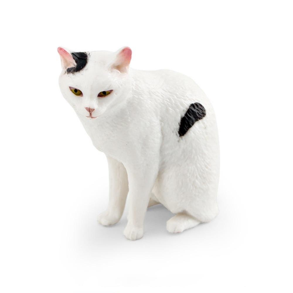 PVC Cat Doll Ornaments 9 Colors Decoration Crafts Kawaii Mini Model Desktop Toys  Home Decoration