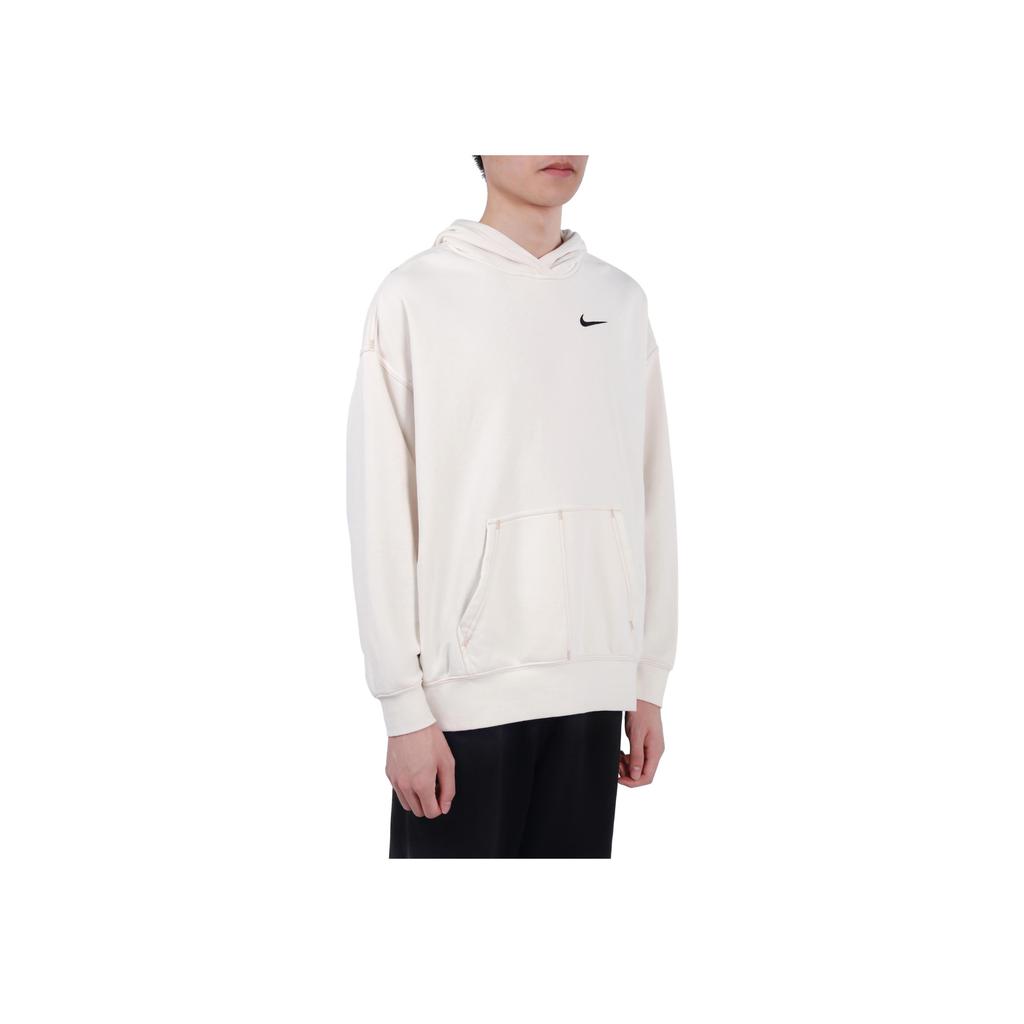 Nike Embroidered Logo Loose Hoodie Women Hoodies White DM6202-030