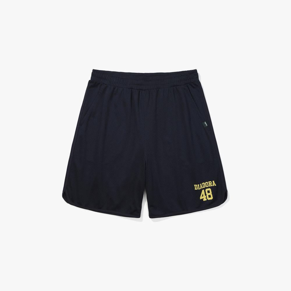 diadora Logo Mesh Shorts Navy