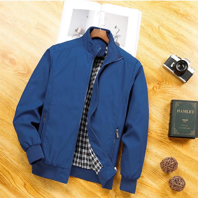 Giacche da uomo Cappotti da giacca casual da uomo Cappotto da giacca slim regolare primaverile