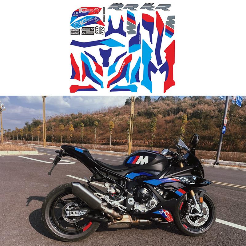 Motorcycle Accessories Decorative Decals M Complete Stickers for BMW S1000RR 2019-2023 2020 2021 2022 Complete Stickers Kit
