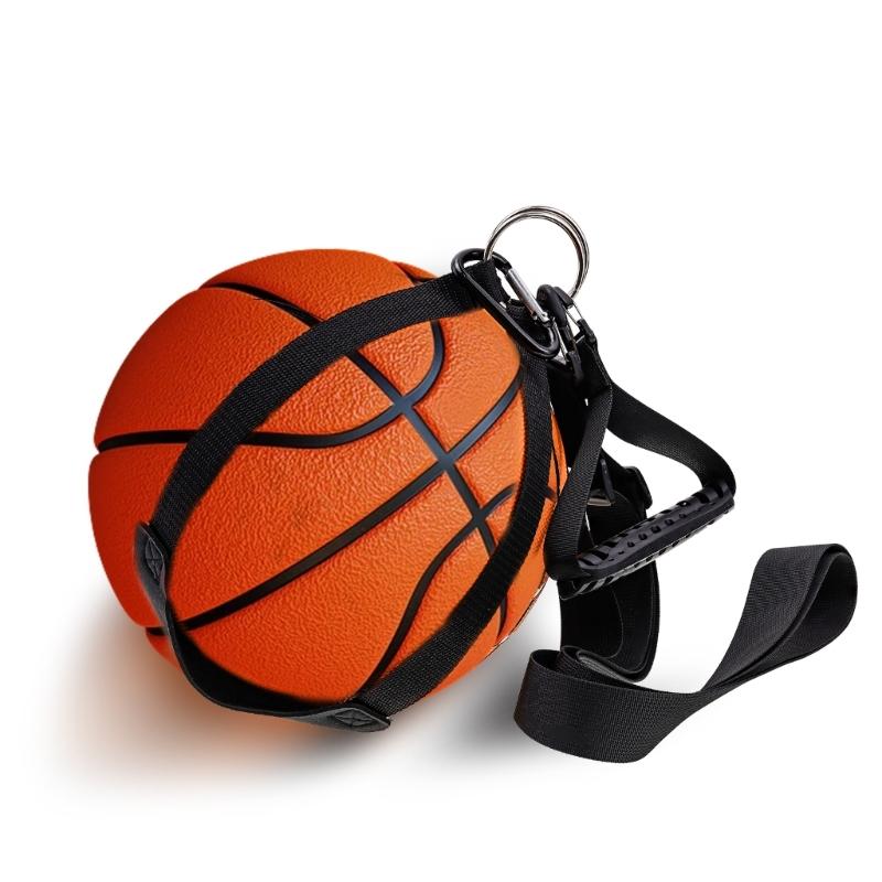 Cinghia Porta Pallone da Calcio e Basket da Portare per Allenamento Gioco per Esterno Interno Calcio da Strada Basket Pallavolo
