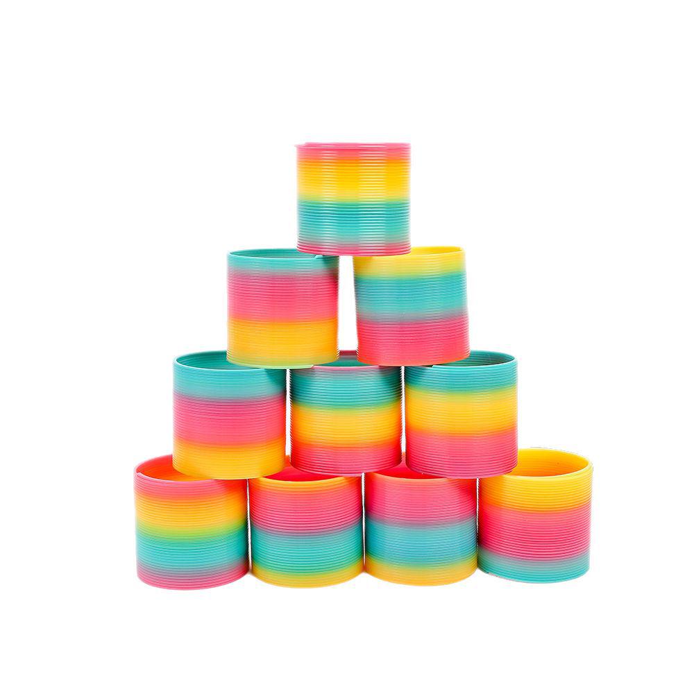 Medium Magic Rainbow Circle Educational Stacking Toy for Kids (5.8*6CM)