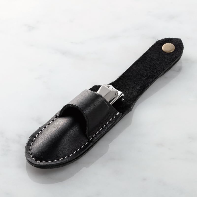Green Bell Takumi no Waza Nail Clipper Leather Case Made in Set, Small, Japan, G-3125