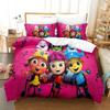 3D Print  Beat Bugs Printed Bed Set Duvet Cover Pillowcase Bedding Set Bed Linen Sheet Quilt Cover Full Queen King Size