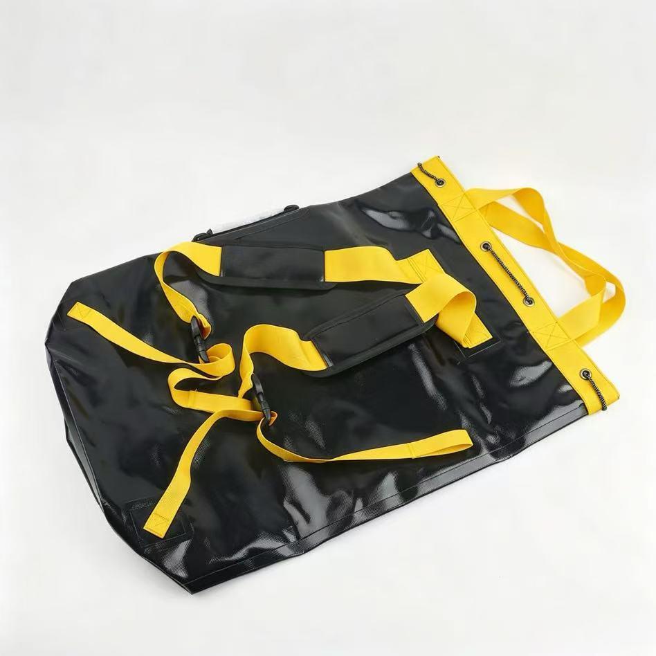 Outdoor Adventure Rope Bag for Rock Climbing, Caving, and Rappelling - Wear-Resistant Double Shoulder Backpack for Professional Rescue Equipment.