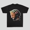 Letter Pattern Portrait Printed Tshirt Unisexs And Unisexs Same Style Casual And Relaxed Streetwear Classic Tshirt