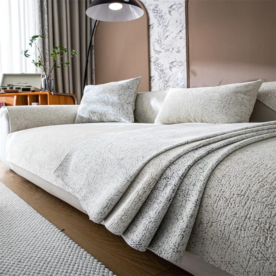 

Modern Sofa Cushion Mat, Couch Protector Covers, Thick Chair Towel, Home Decor Soft Chenille Sofa Cover for Living Room 30x50cm pillowcase