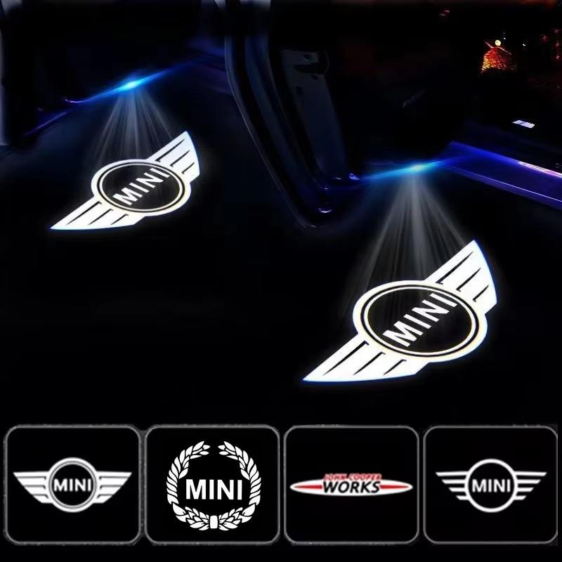 Led Lamp Car Door Projector Car Welcome Light For BMW Mini Cooper Works R55 R56 R50 R60 R53 R61 F54 F55 F56 F60 Auto Accessories g1