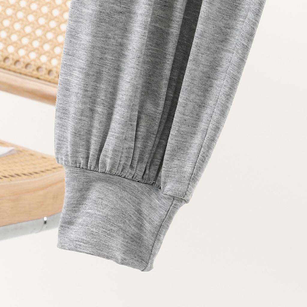 Dámské modalové harémové kalhoty s vysokým pasem - Jarní jednobarevné, volný střih na jógu, tanec a volnočasové sporty.