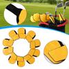 10 szt. Pokrowców na żelazka golfowe PU Protectorc Sprzęt treningowyc Odporny na zużycie Główka kija do