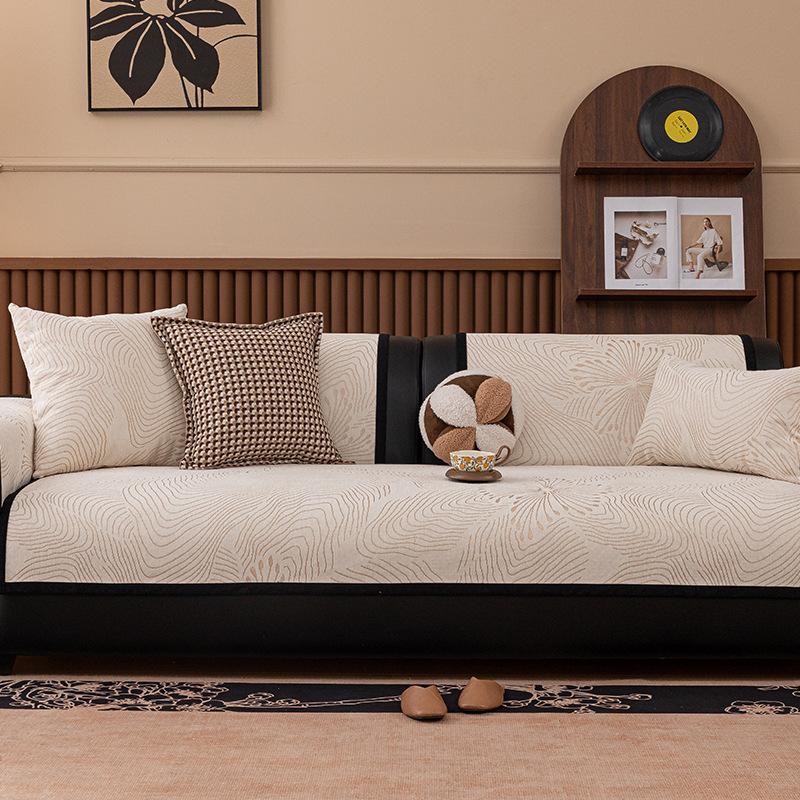 New Sofa Cushion, Universal Sofa Towel For All Seasons, Light Luxury And High-End One-Piece Combination Sofa Cover Cushion