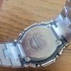 Used CASIO Watch G-SHOCK GW-M5610 Radio Tough Solar Full Metal Custom Silver