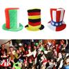 Julycostume Top Hat Pillbox Hat for Children Cocktail Tea Party Headwear Exquisite Flags Julycostume for Halloween