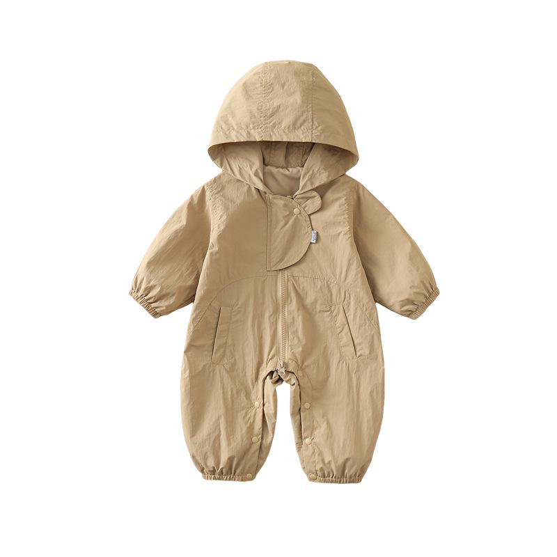 Autumn Fashion Korean-Style Infant Romper - Unisex, Super Cute Full Moon Outerwear