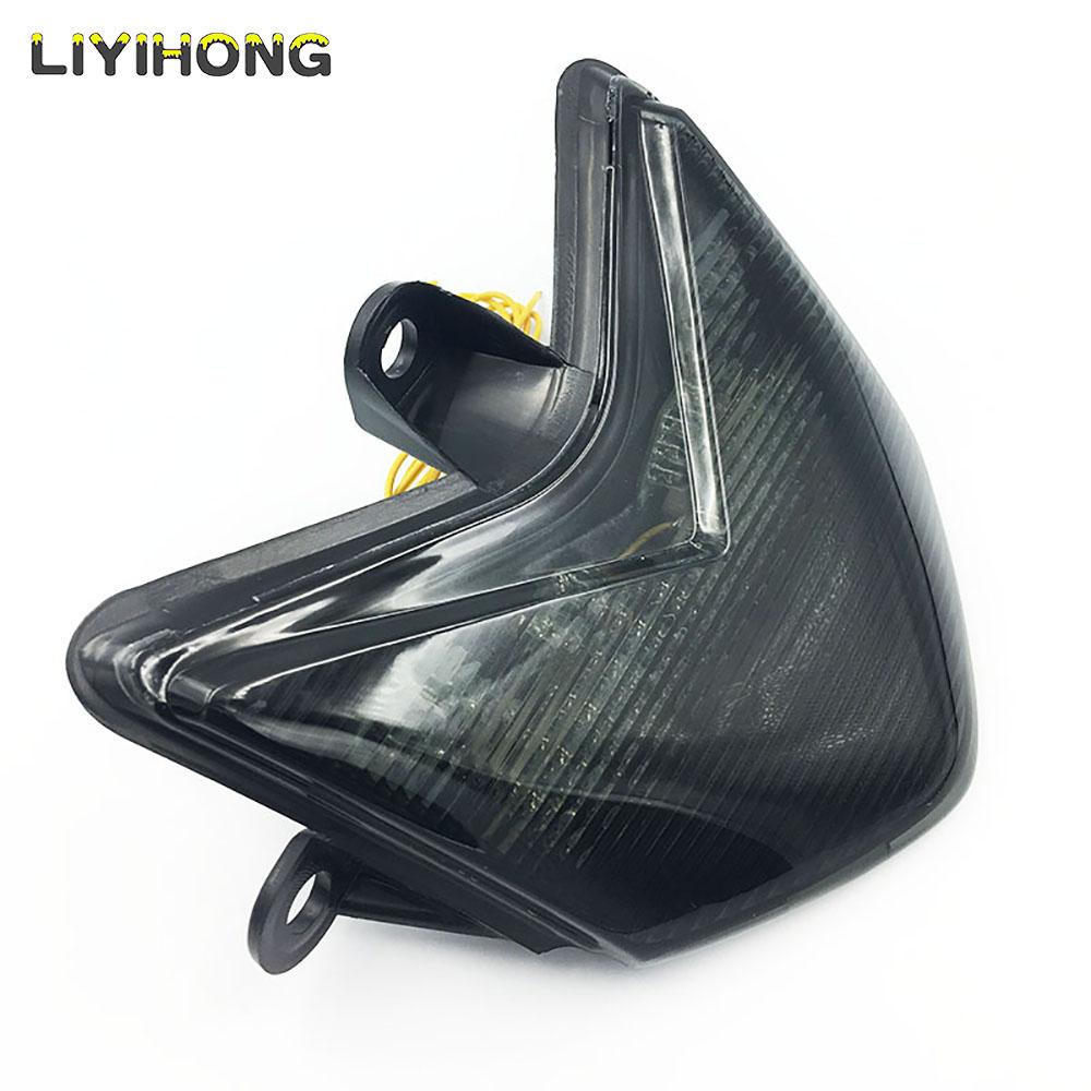 Светодиодный задний фонарь со встроенными поворотниками для мотоцикла Kawasaki 2004 2005 ZX10R ZX-10R ZX 10R 04 05 Smoke 1