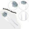 6Pcs Wrist Corsage Wristband Wedding Wrist Flower Party Graduation Wedding