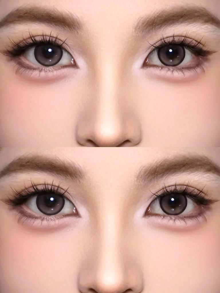 Milk Tea Planet glue-free false eyelashes, light female group, distinct roots, natural simulation, novice false eyelashes