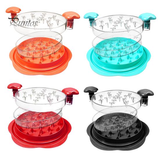 Chicken Shredder Large Chicken Breast Shredder Tool with Brush Set Ergonomic Handle BPA Free Dishwasher Safe Chicken Pork Chopper