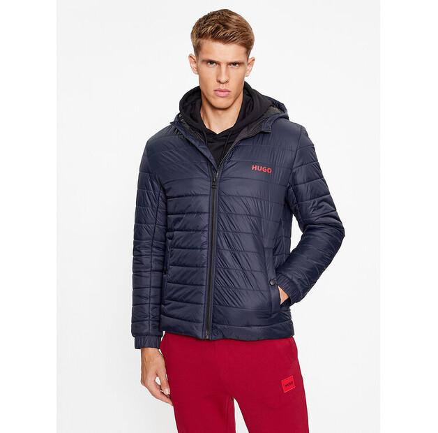 

Пуховик Hugo Bene2241 50474699 синий Regular Fit XL