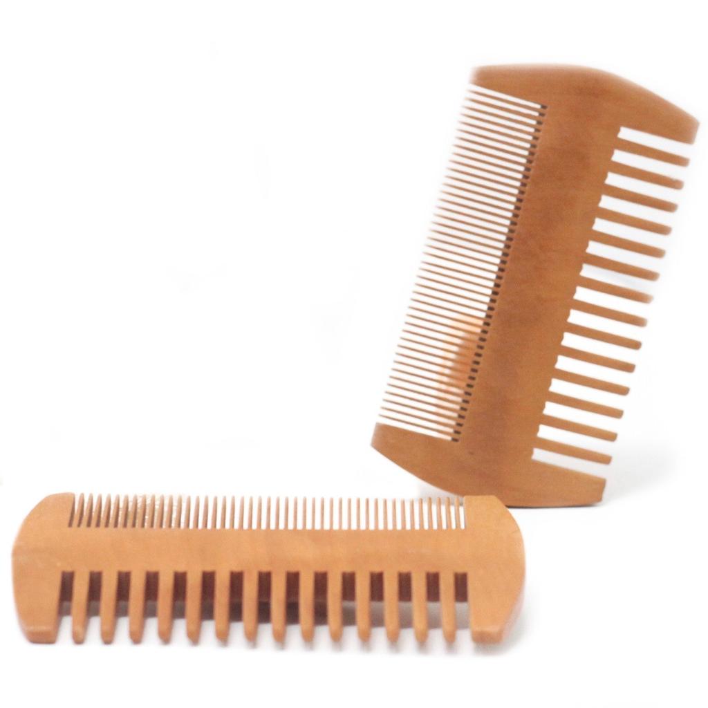 Beard Comb Double-Sided Wooden