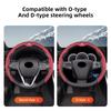 Lightweight Non-slip Steering Wheel Cover For Mitsubishi Lancer Ralliart ASX Mirage Pajero Xpander Attrage L200 Eclipse Cross Ex