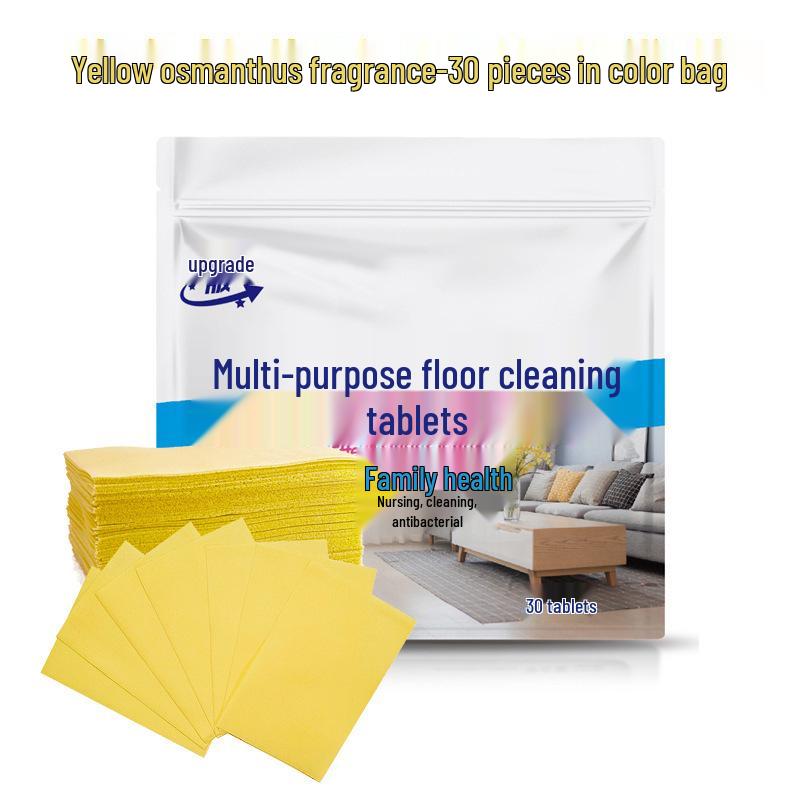 Multi-Effect Fresh Scent Floor Cleaning Tablets for Stain & Scale Removal