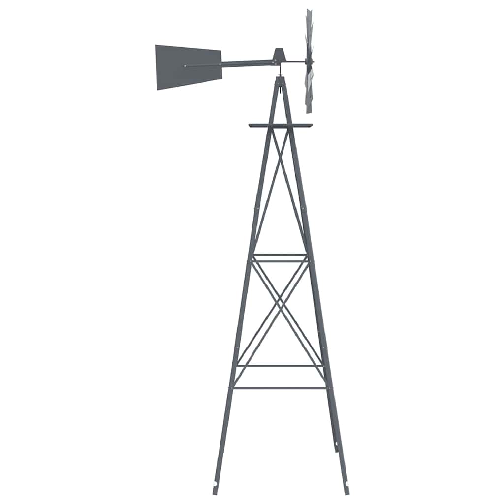 Windmill Gray 84 X 68 X 245 Cm Iron