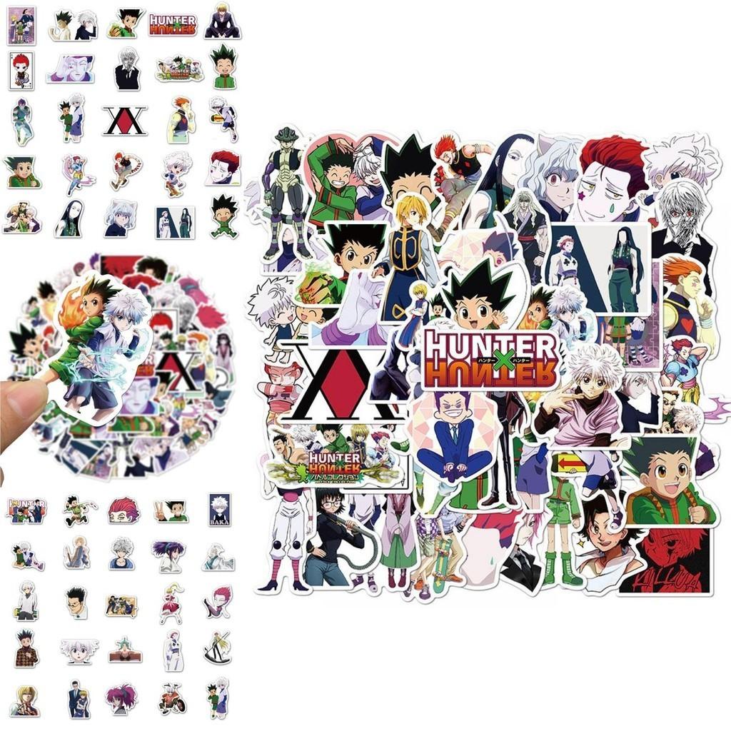 Durable Waterproof 50pcs Hunter X Hunter Stickers For Your Diy Projects