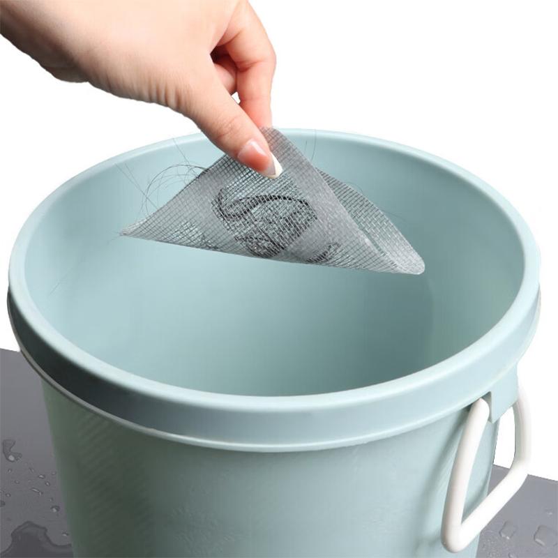 10pcs Floor Drain Stickers Bathroom Hair Filter Hair Net Bathroom Drain Filter Kitchen Anti Clogging  Anti Cockroach Bugs