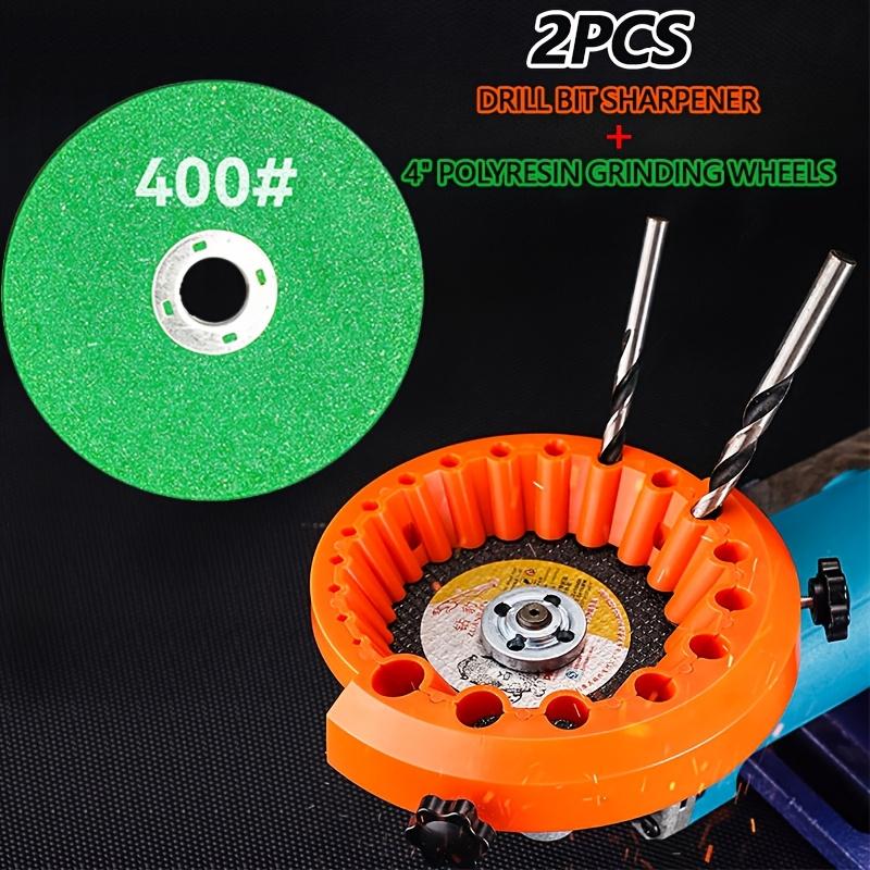 1set Multi Specification Drill Bit Grinder Electric Angle Grinder Grinding Auxiliary Tool Orange Drill Bit Accessory